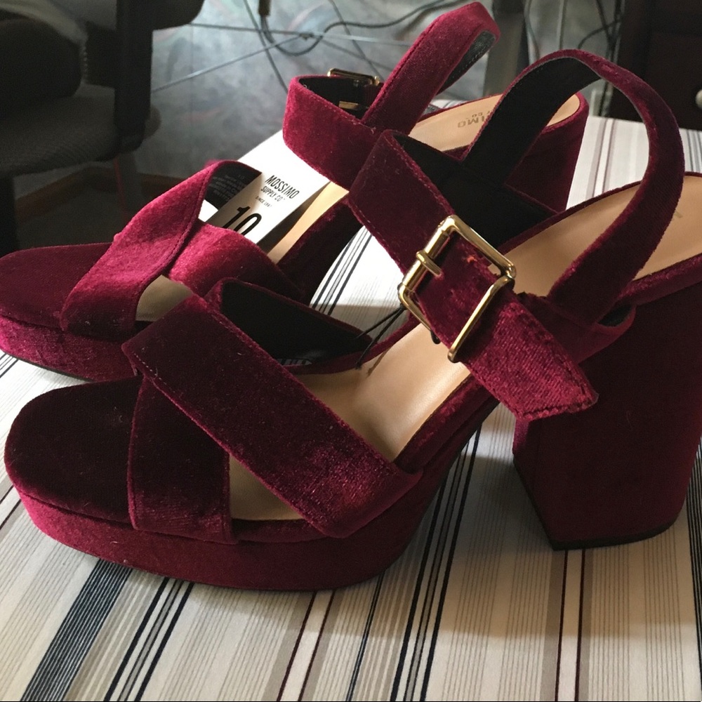 Target Shoes - Suede Wedges